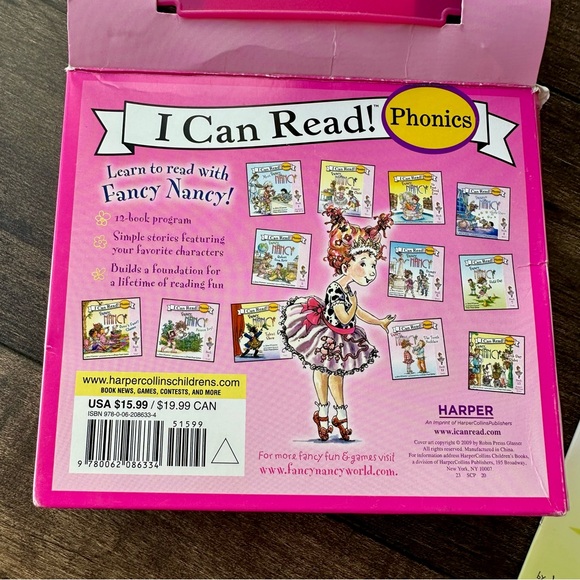 Fancy Nancy Book Lot - Fancy Nancy I Can Read Books, Fancy Nancy Christmas, etc - Picture 13 of 16